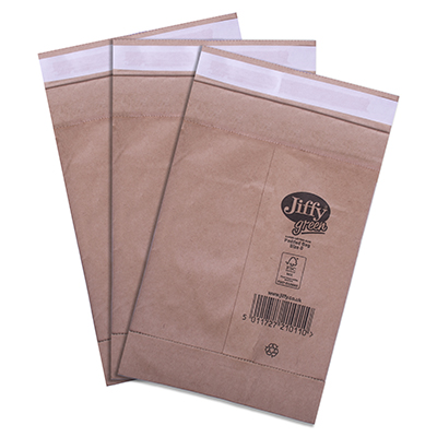 50 x Jiffy Green Size 0 Padded Bags Envelopes 135x229mm (PB0)
